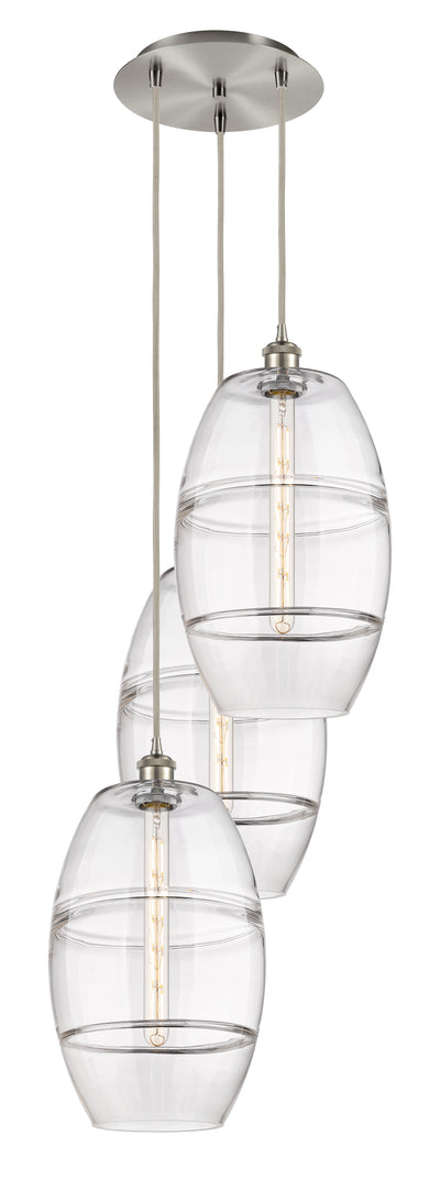 Ballston Multi Pendant Antique Brass Finish
