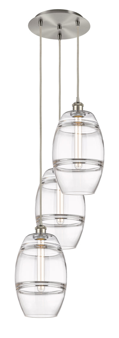 Ballston Multi Pendant Antique Brass Finish