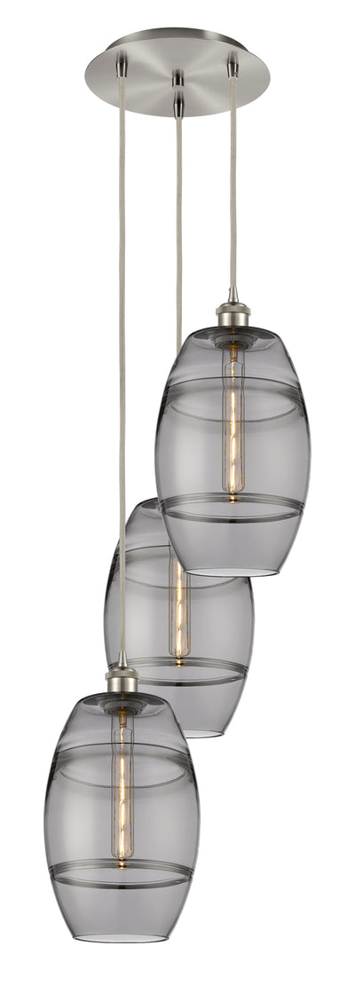 Ballston Multi Pendant Antique Brass Finish