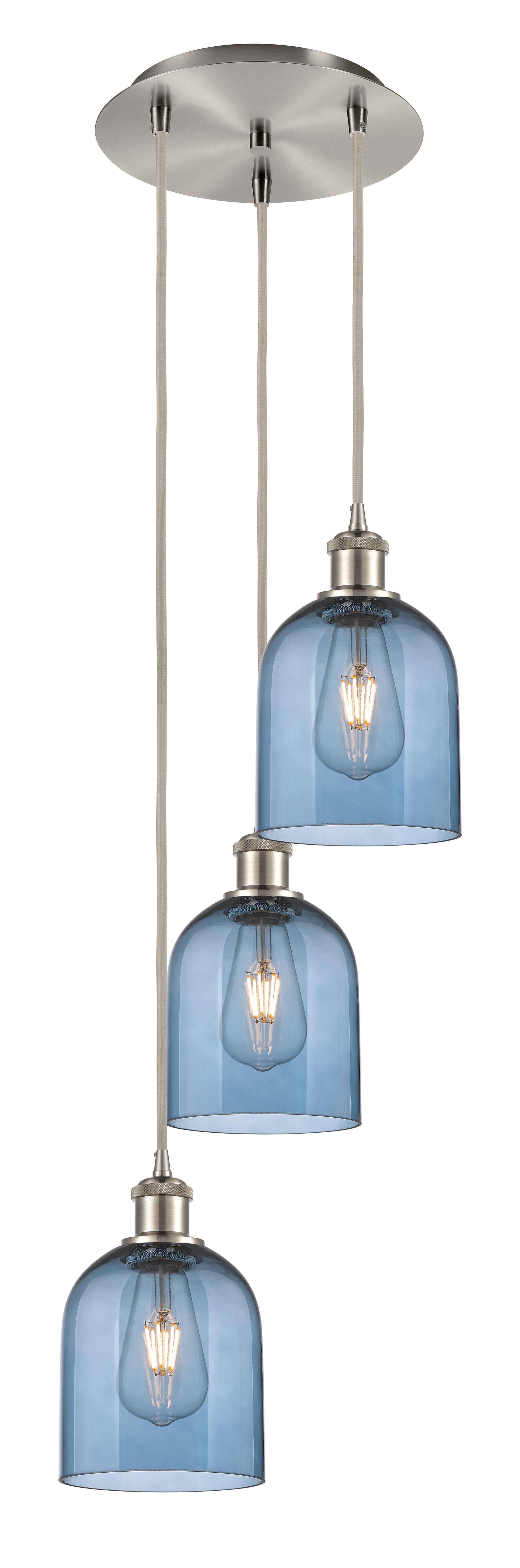 Ballston Multi Pendant Antique Brass Finish
