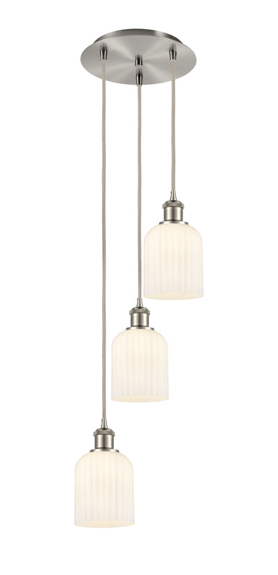 Ballston Multi Pendant Antique Brass Finish