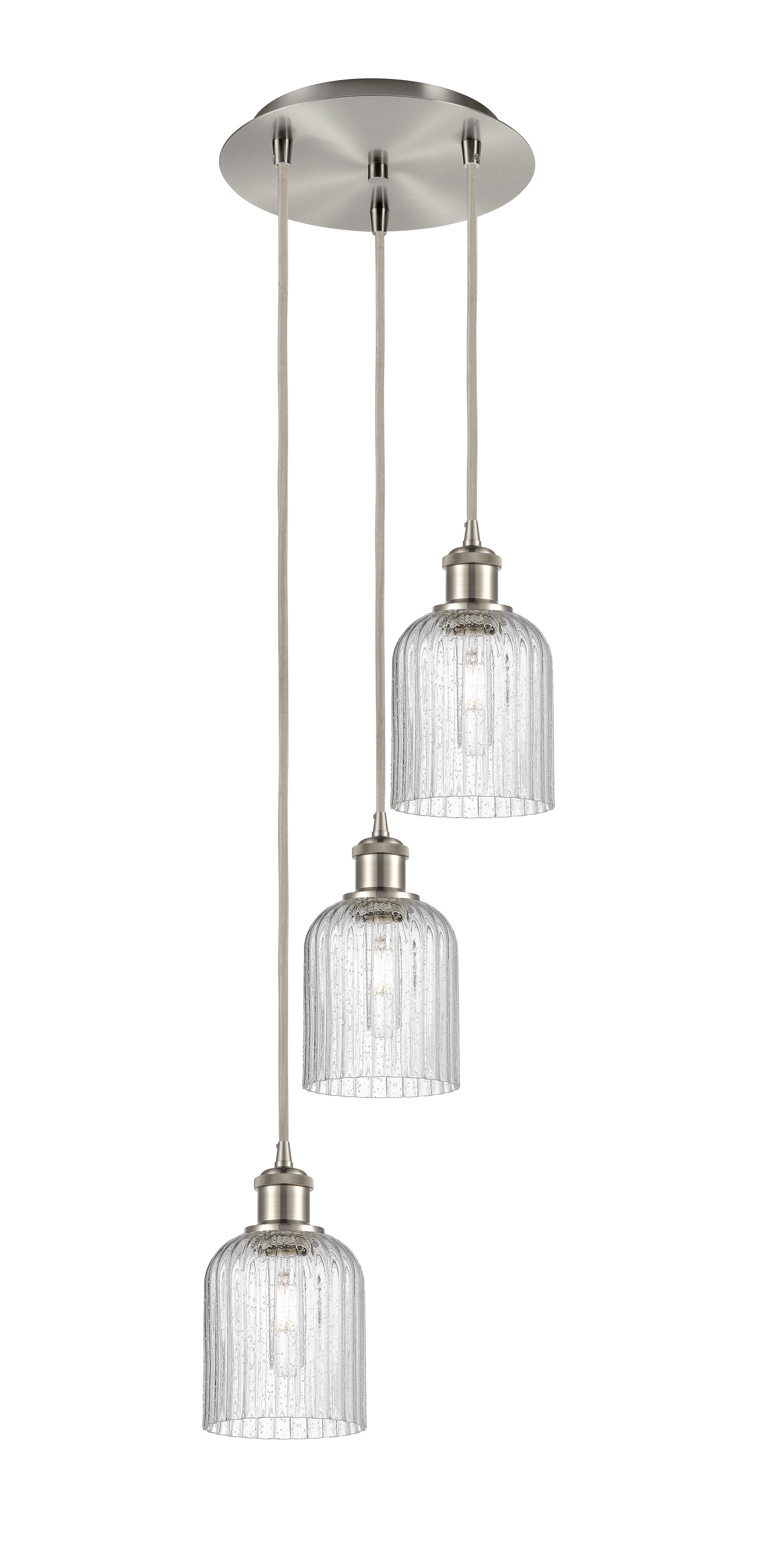Ballston Multi Pendant Antique Brass Finish