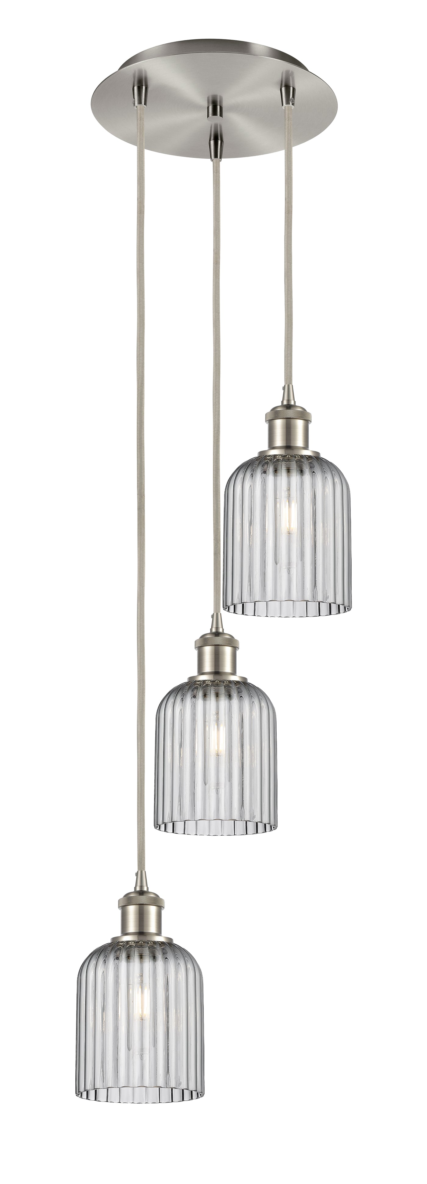 Ballston Multi Pendant Antique Brass Finish