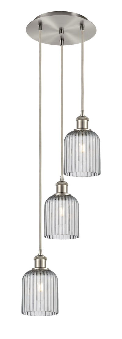 Ballston Multi Pendant Antique Brass Finish