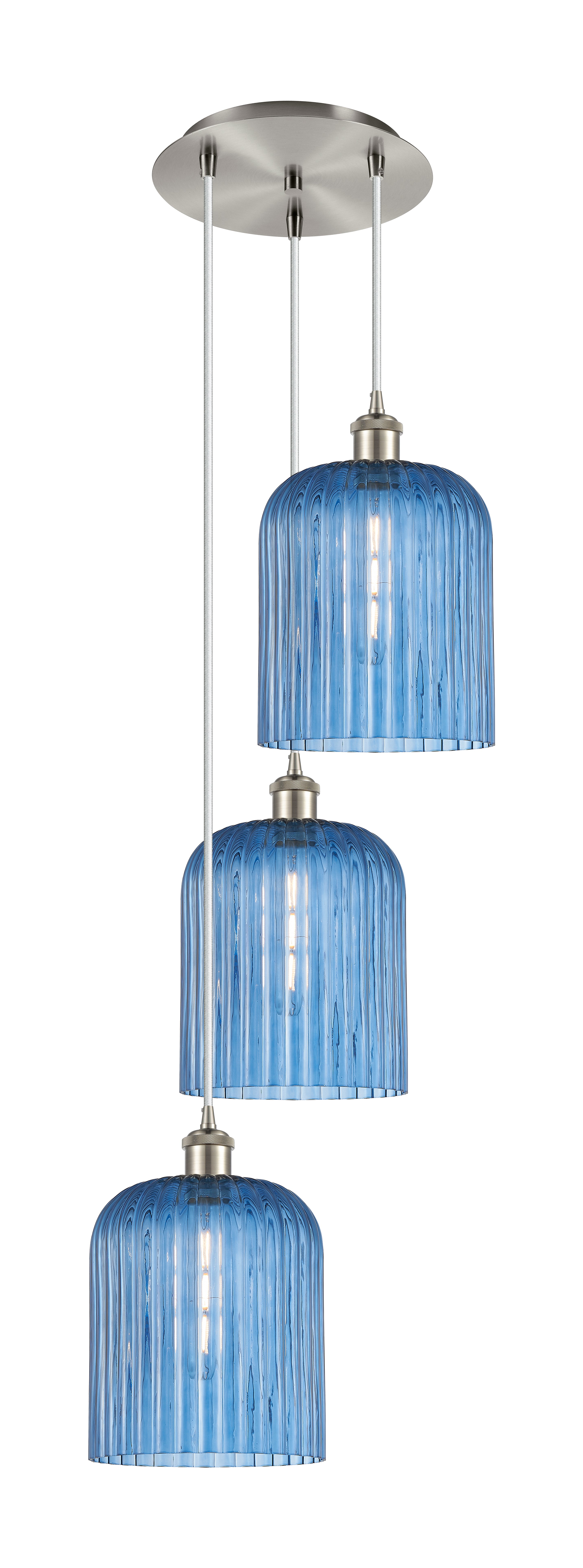 Ballston Multi Pendant Antique Brass Finish