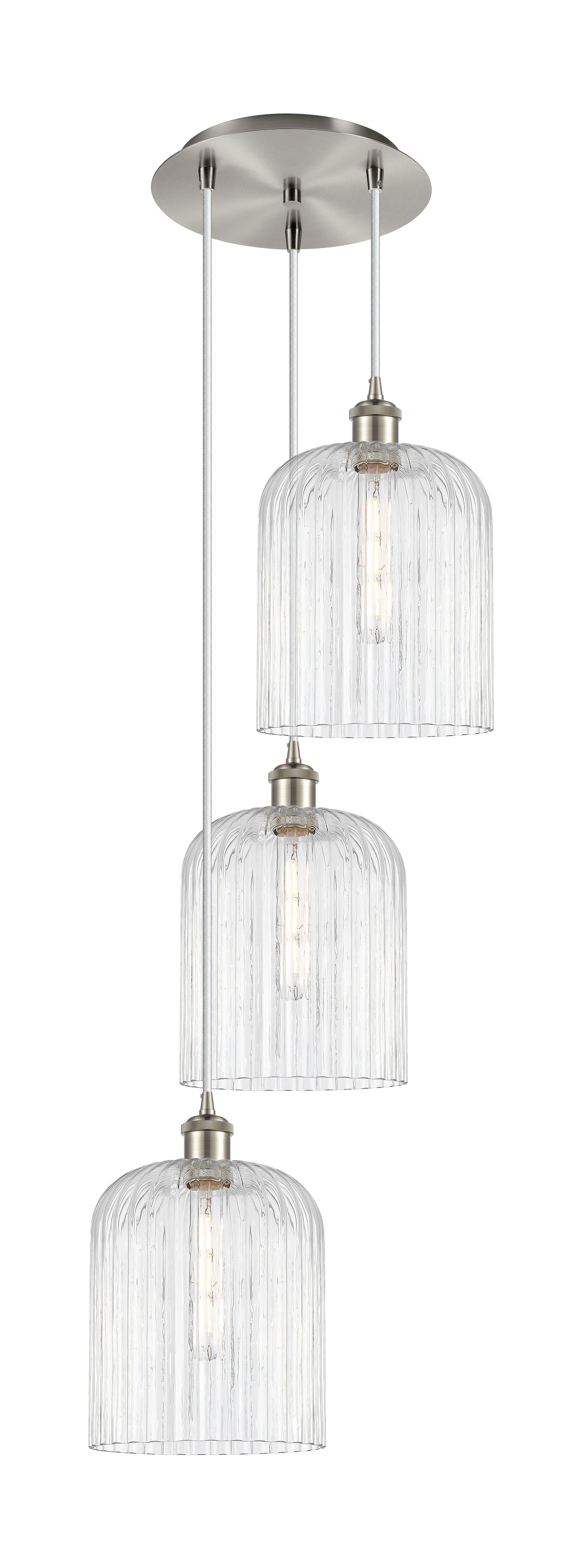 Ballston Multi Pendant Antique Brass Finish
