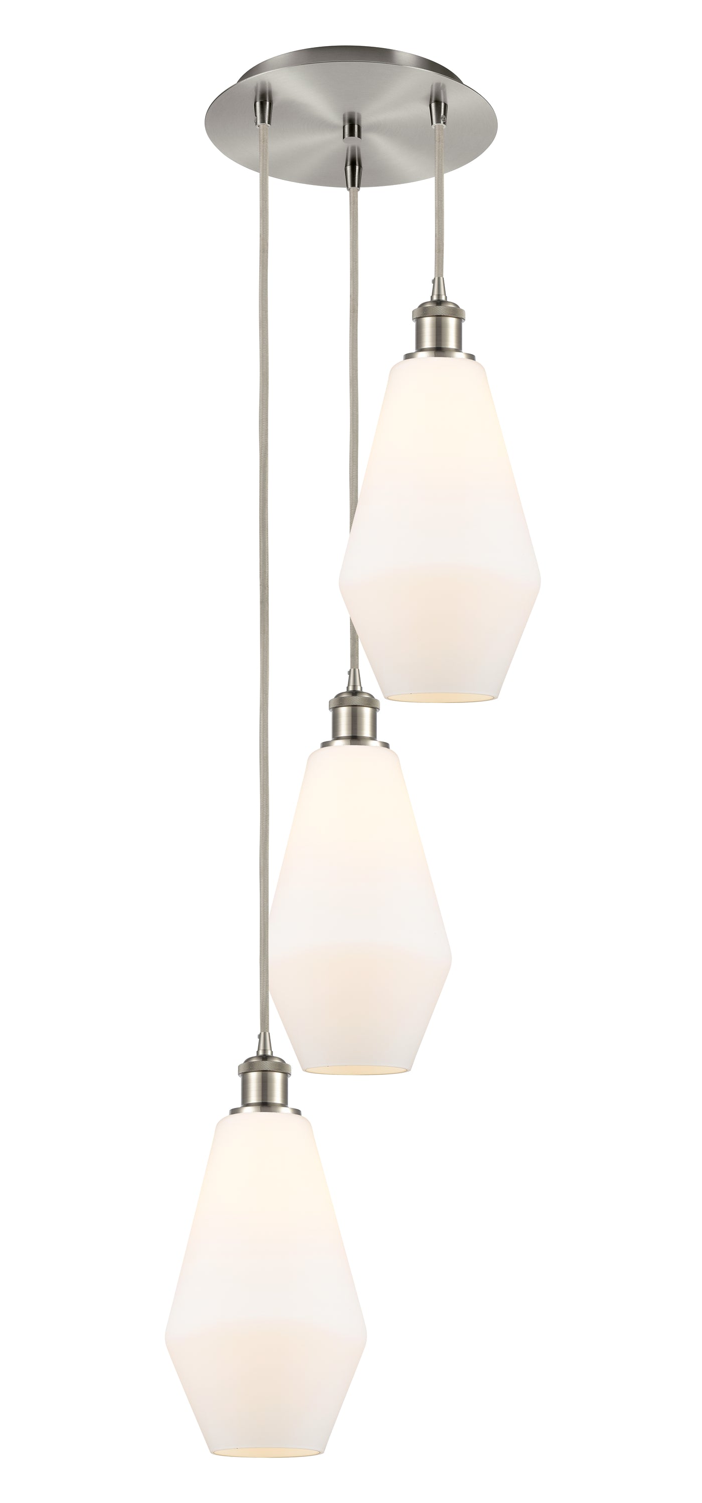 Ballston Multi Pendant Cast Brass Antique
