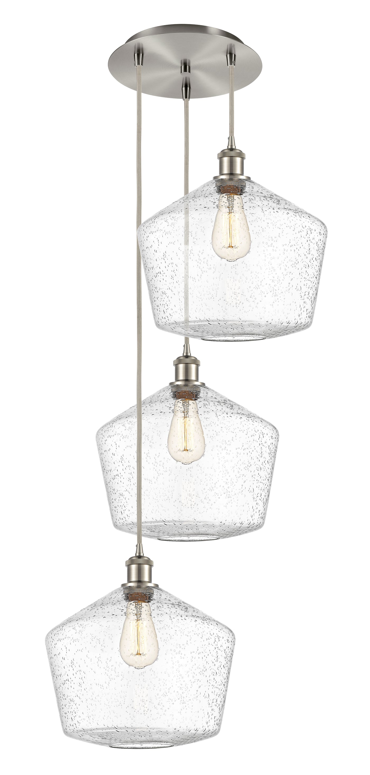 Ballston Multi Pendant Antique Brass Finish
