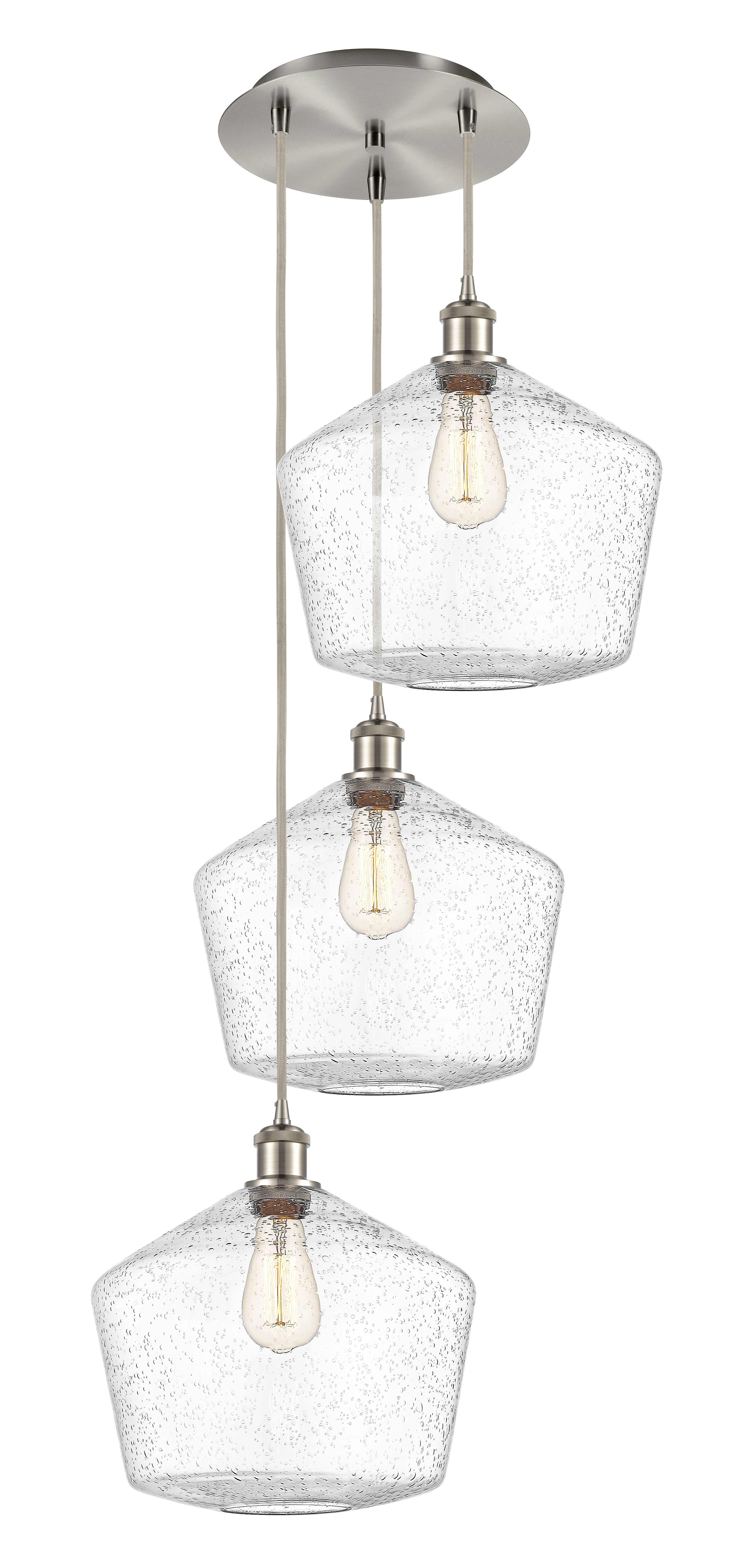 Ballston Multi Pendant Antique Brass Finish