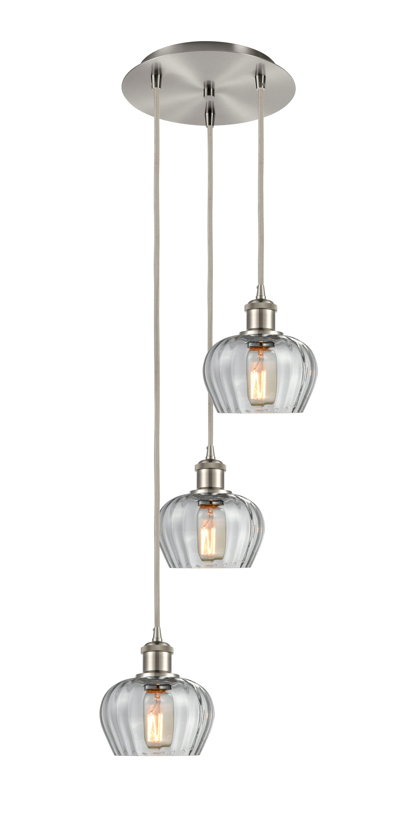 Ballston Multi Pendant Antique Brass Finish