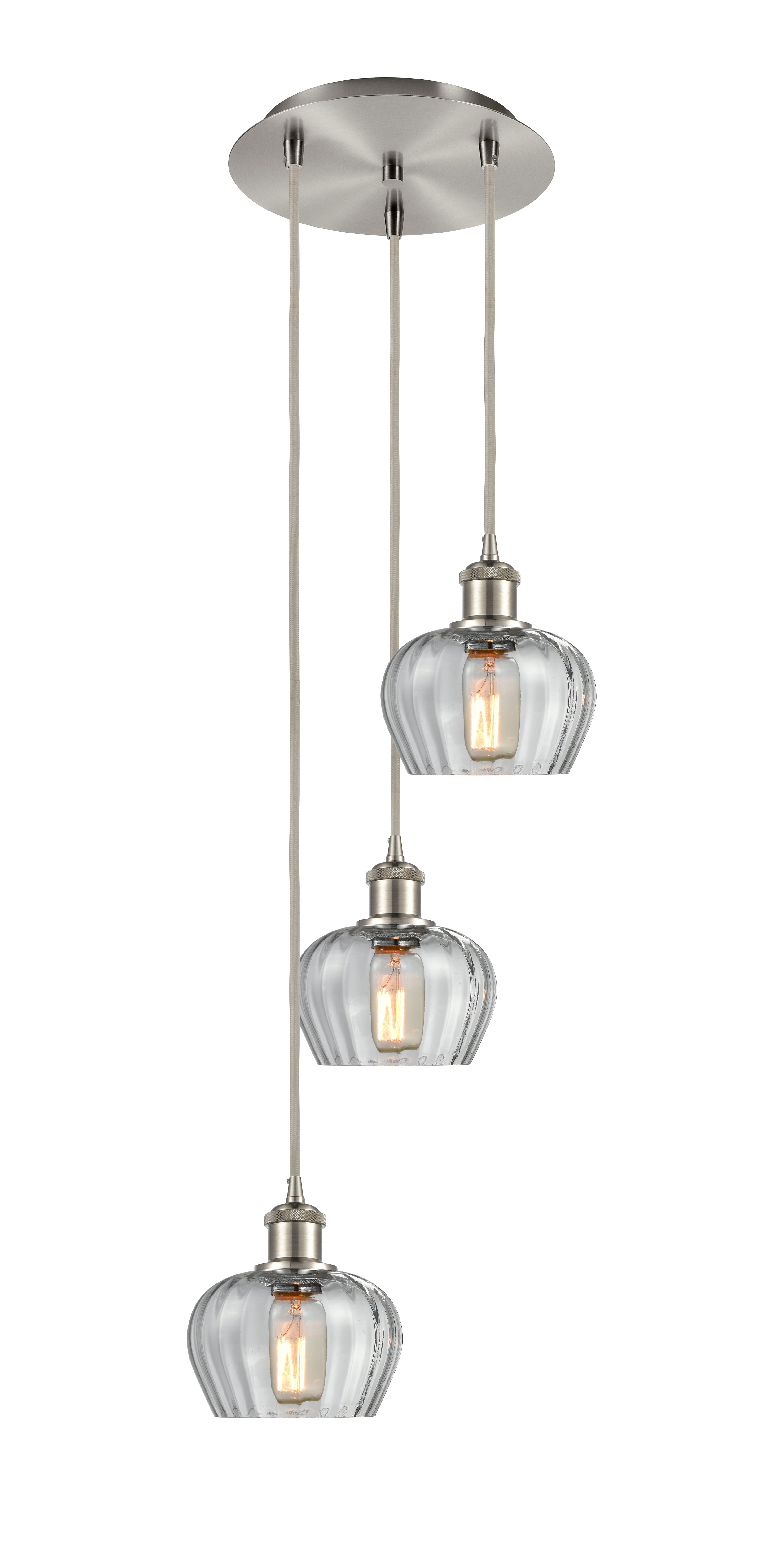 Ballston Multi Pendant Antique Brass Finish