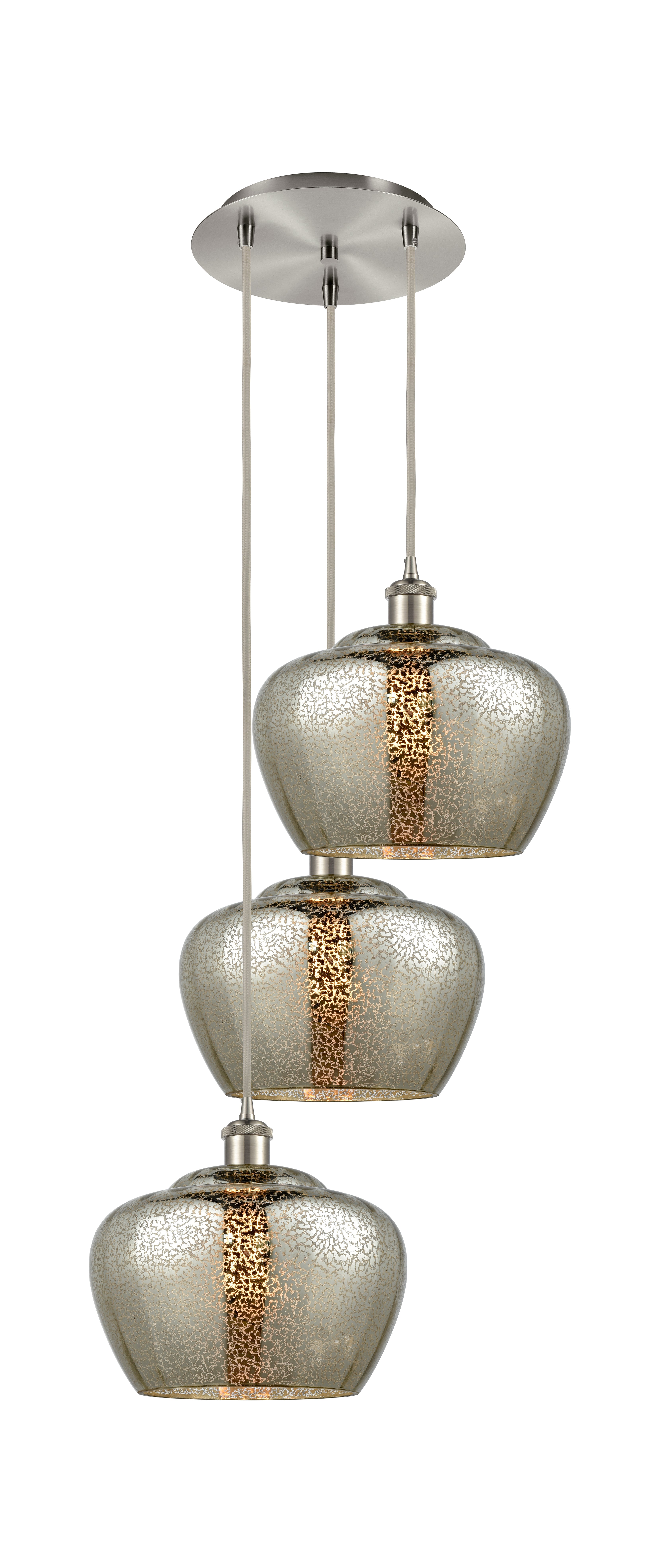 Ballston Multi Pendant Antique Brass Finish