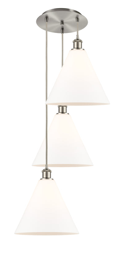 Ballston Multi Pendant Cast Brass Finish