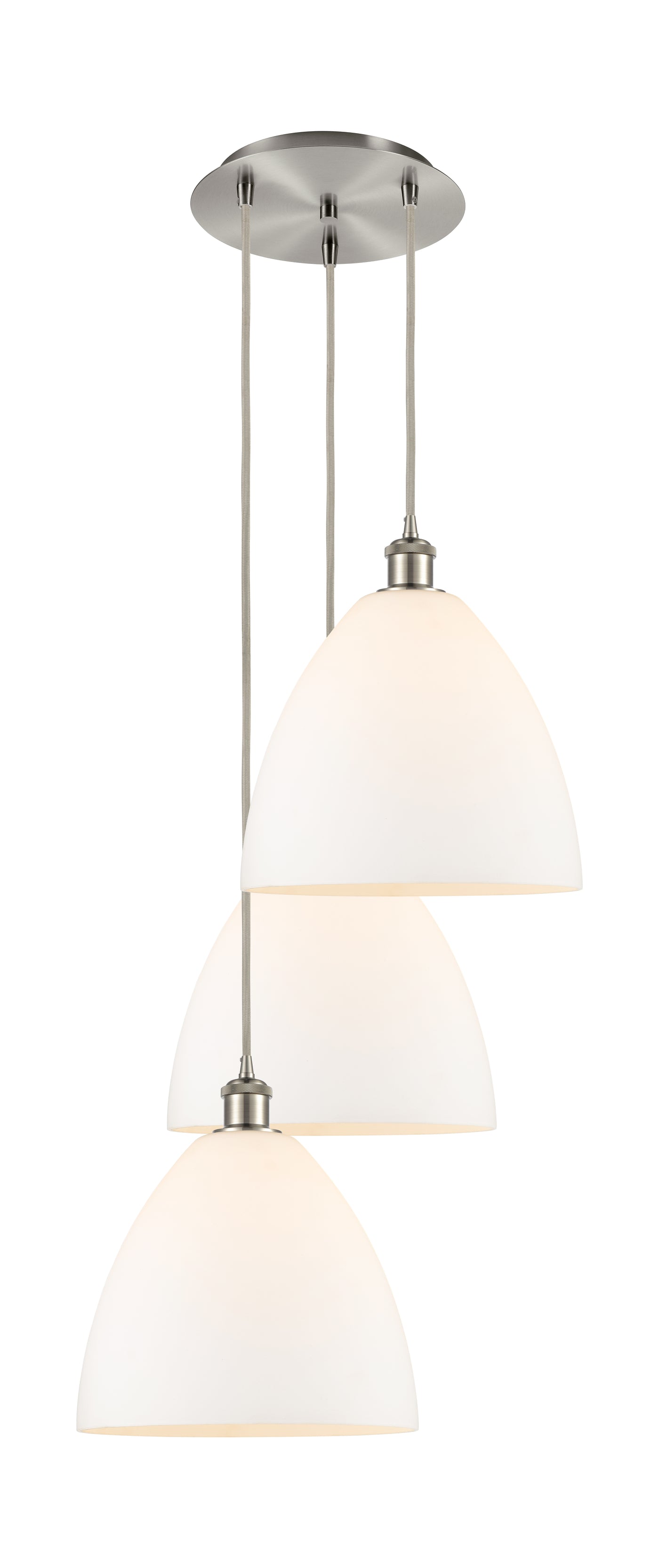 Ballston Multi Pendant Antique Brass Finish