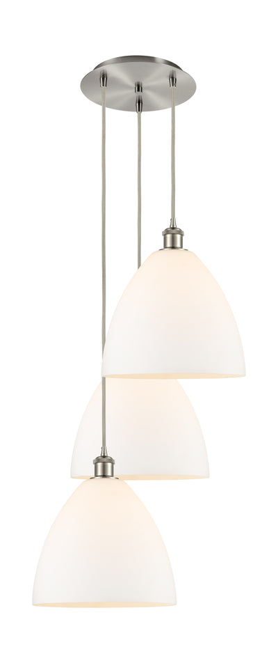 Ballston Multi Pendant Antique Brass Finish