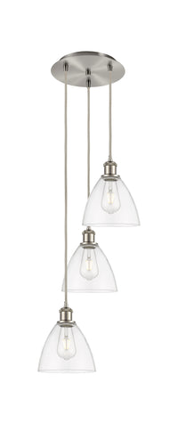Ballston Multi Pendant Antique Brass Finish