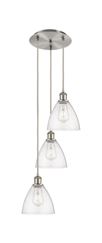 Ballston Multi Pendant Antique Brass Finish
