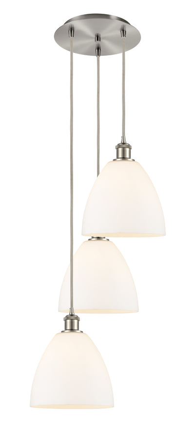 Ballston Multi Pendant Dimmable Cast Brass