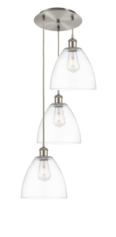 Ballston Multi Pendant Dimmable Cast Brass