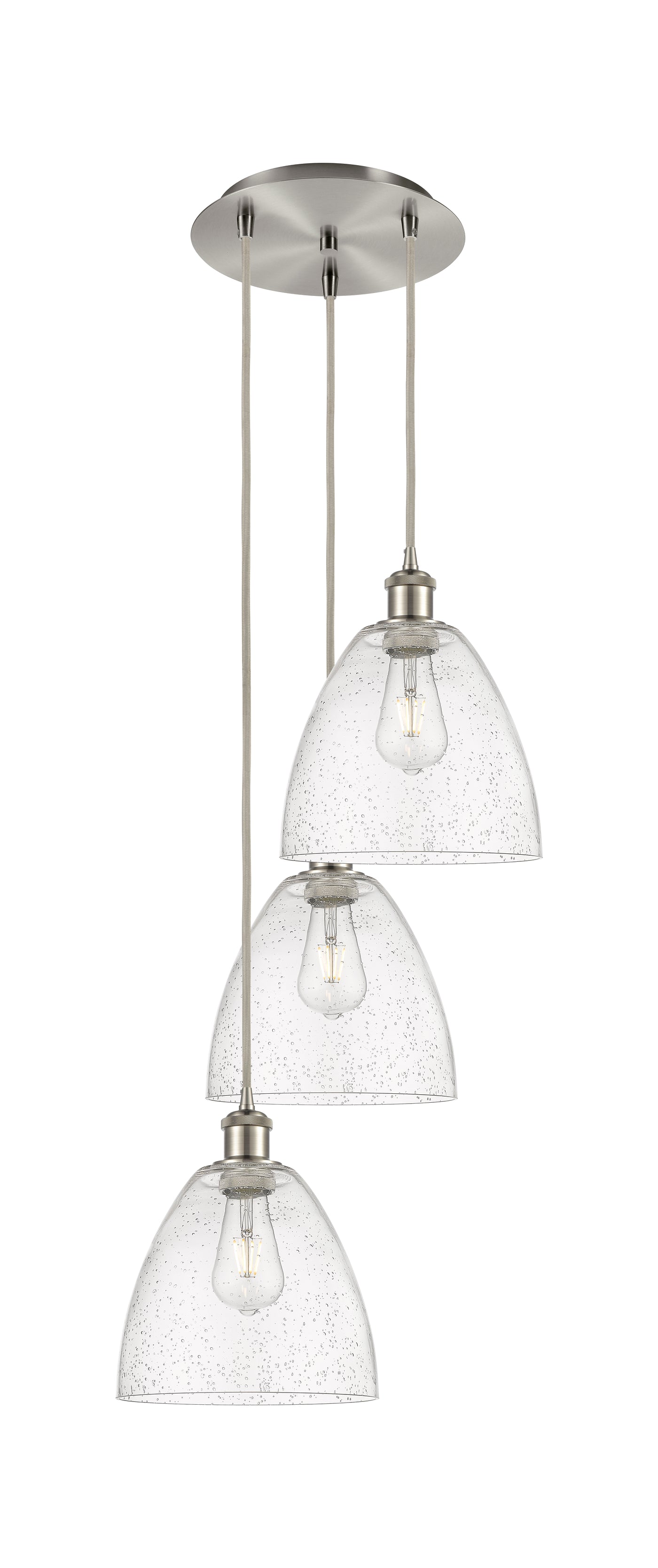 Ballston Multi Pendant Dimmable Cast Brass