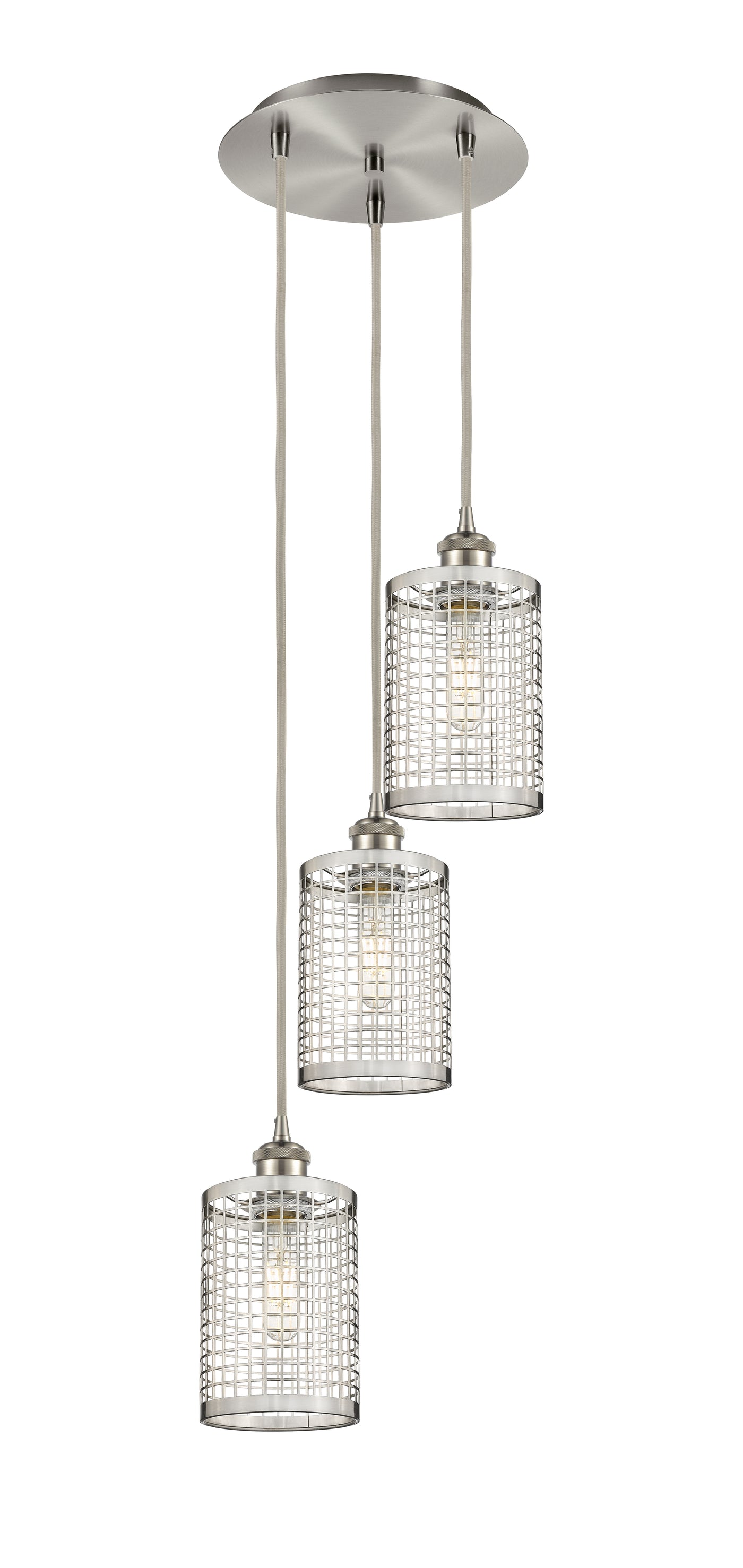 Ballston Multi Pendant Antique Brass