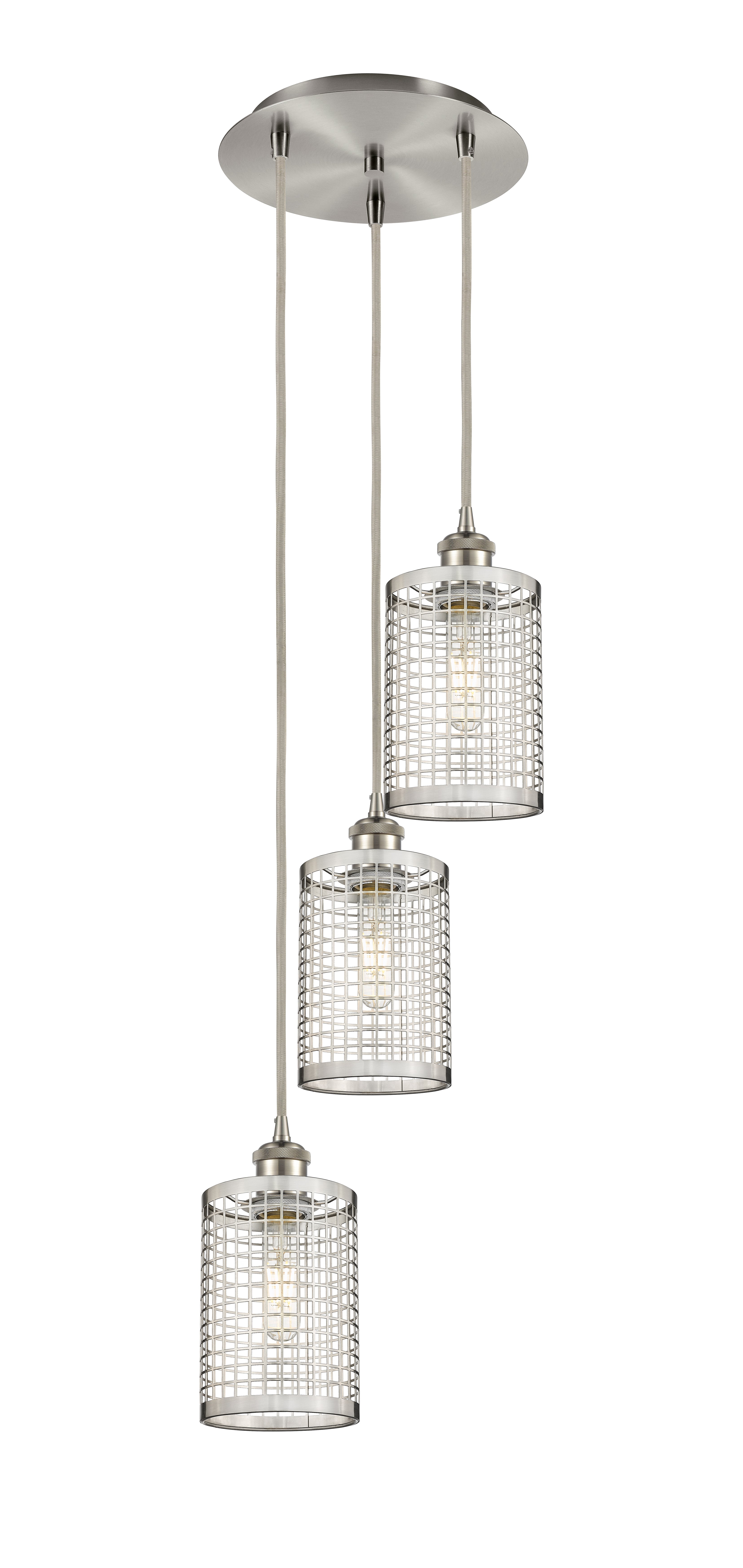 Ballston Multi Pendant Antique Brass