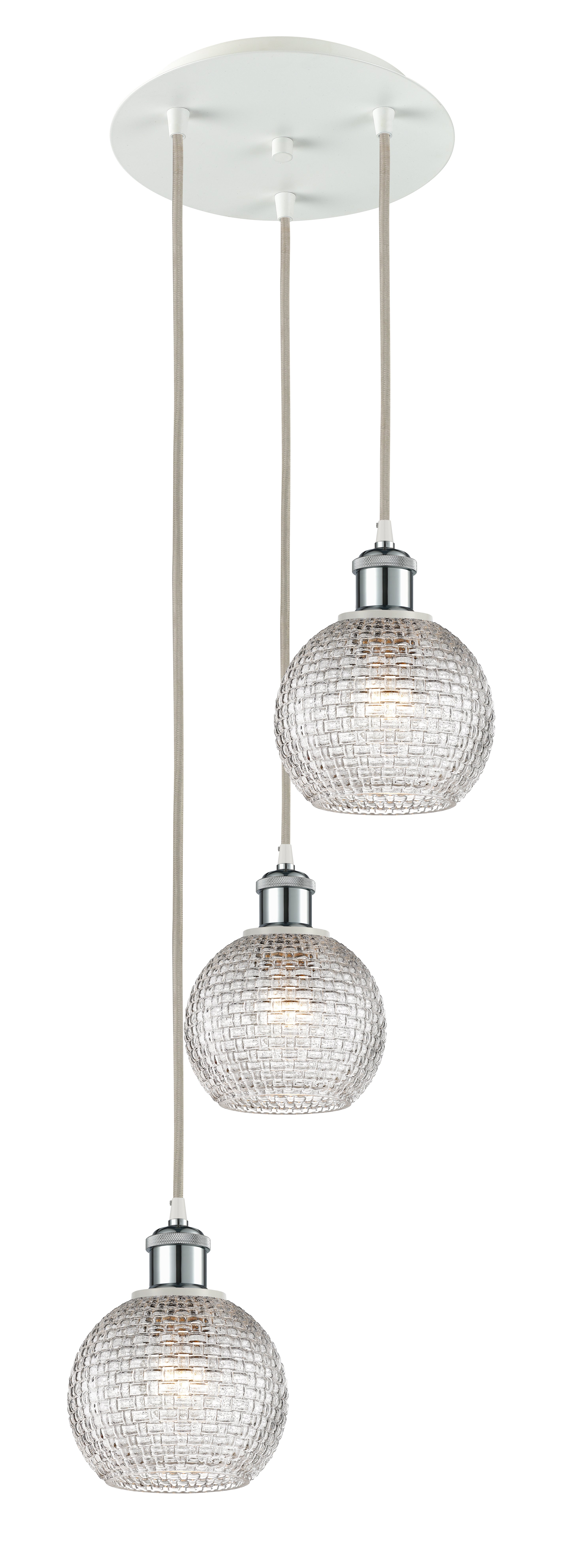 Ballston Multi Pendant Antique Brass Finish
