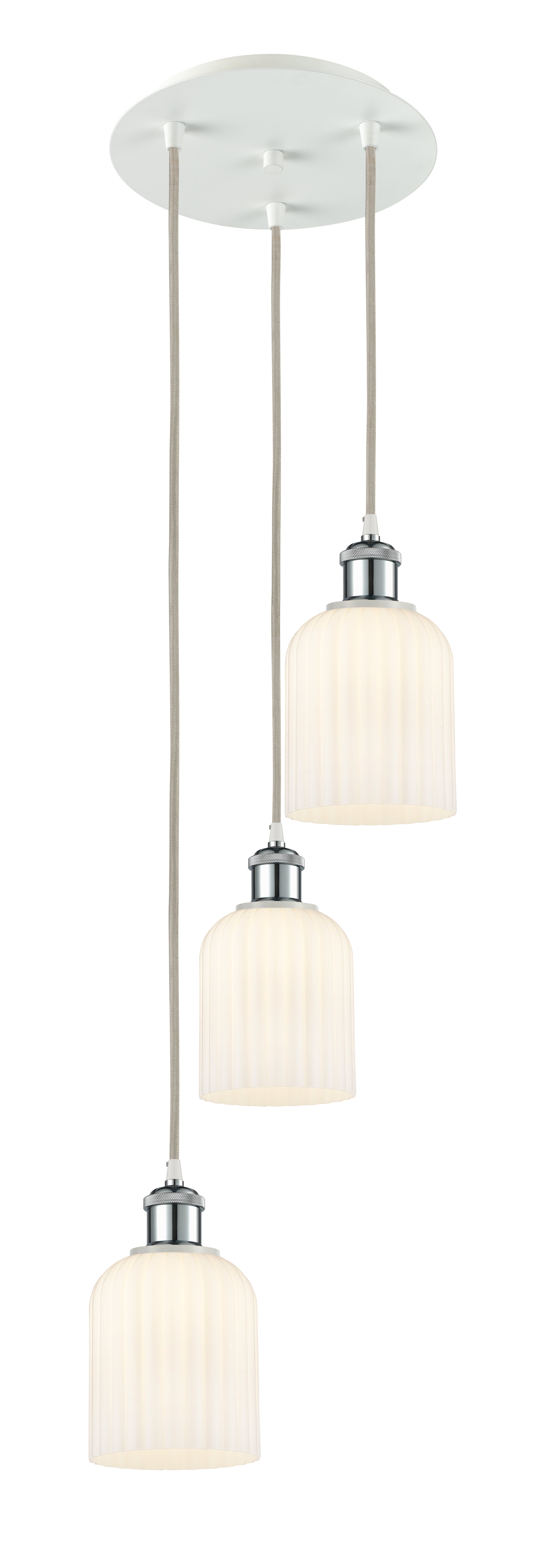 Ballston Multi Pendant Antique Brass Finish