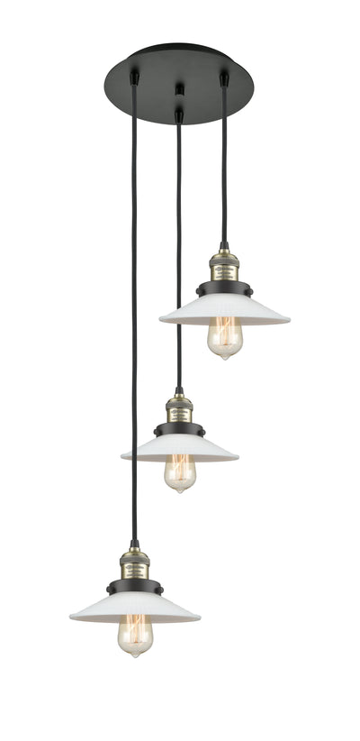 Franklin Restoration Multi Pendant Brass Steel