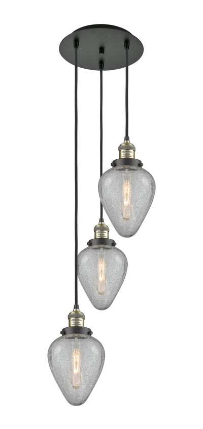 Franklin Restoration Multi Pendant Brass