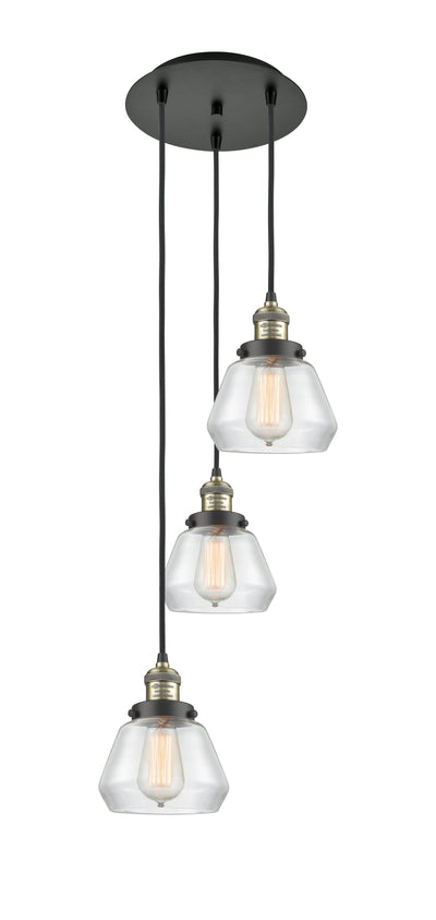 Franklin Restoration Multi Pendant Antique Brass