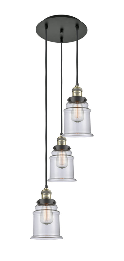 Franklin Restoration Multi Pendant Antique Brass