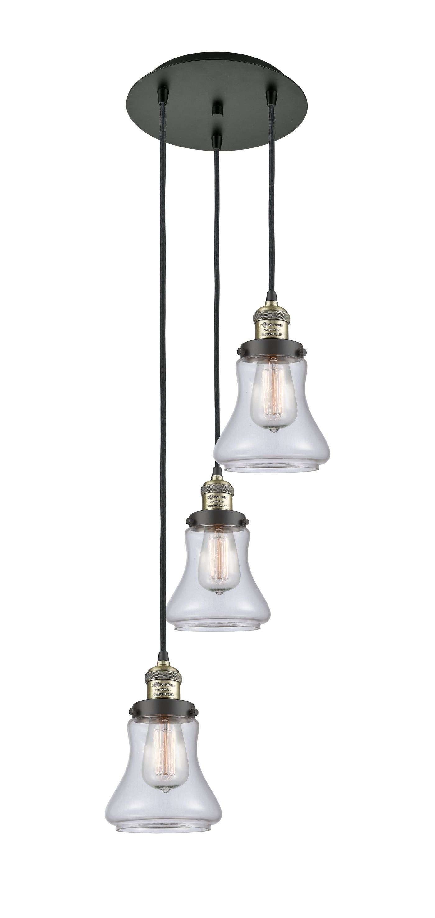 Franklin Restoration Pendant Antique Brass