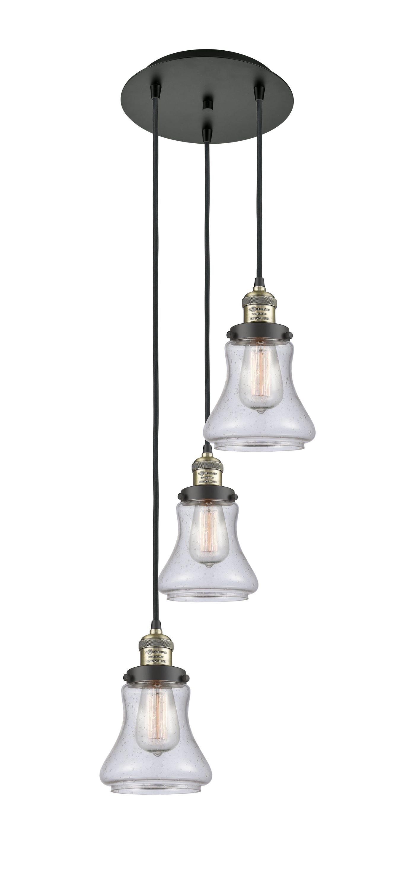 Franklin Restoration Pendant Antique Brass