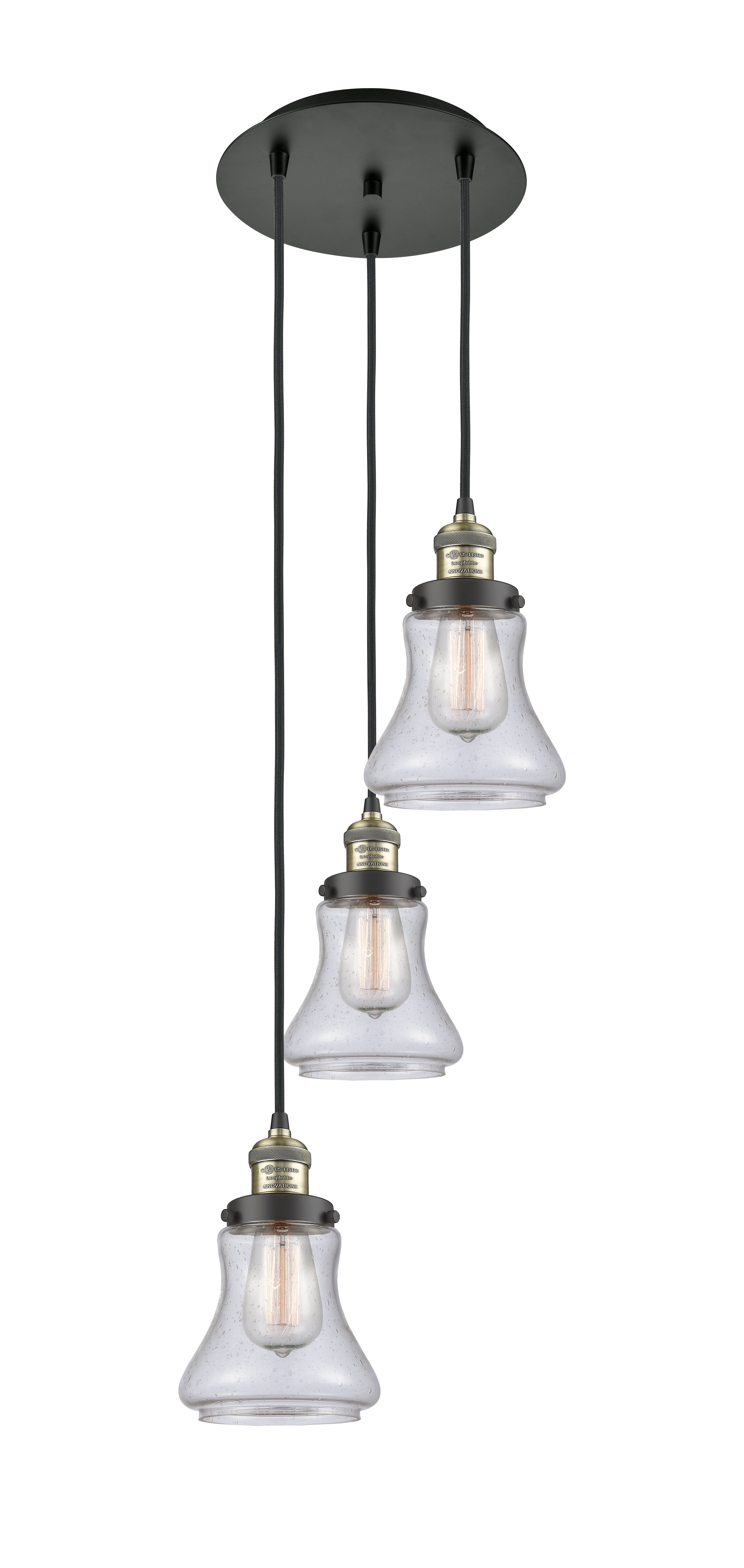 Franklin Restoration Pendant Antique Brass