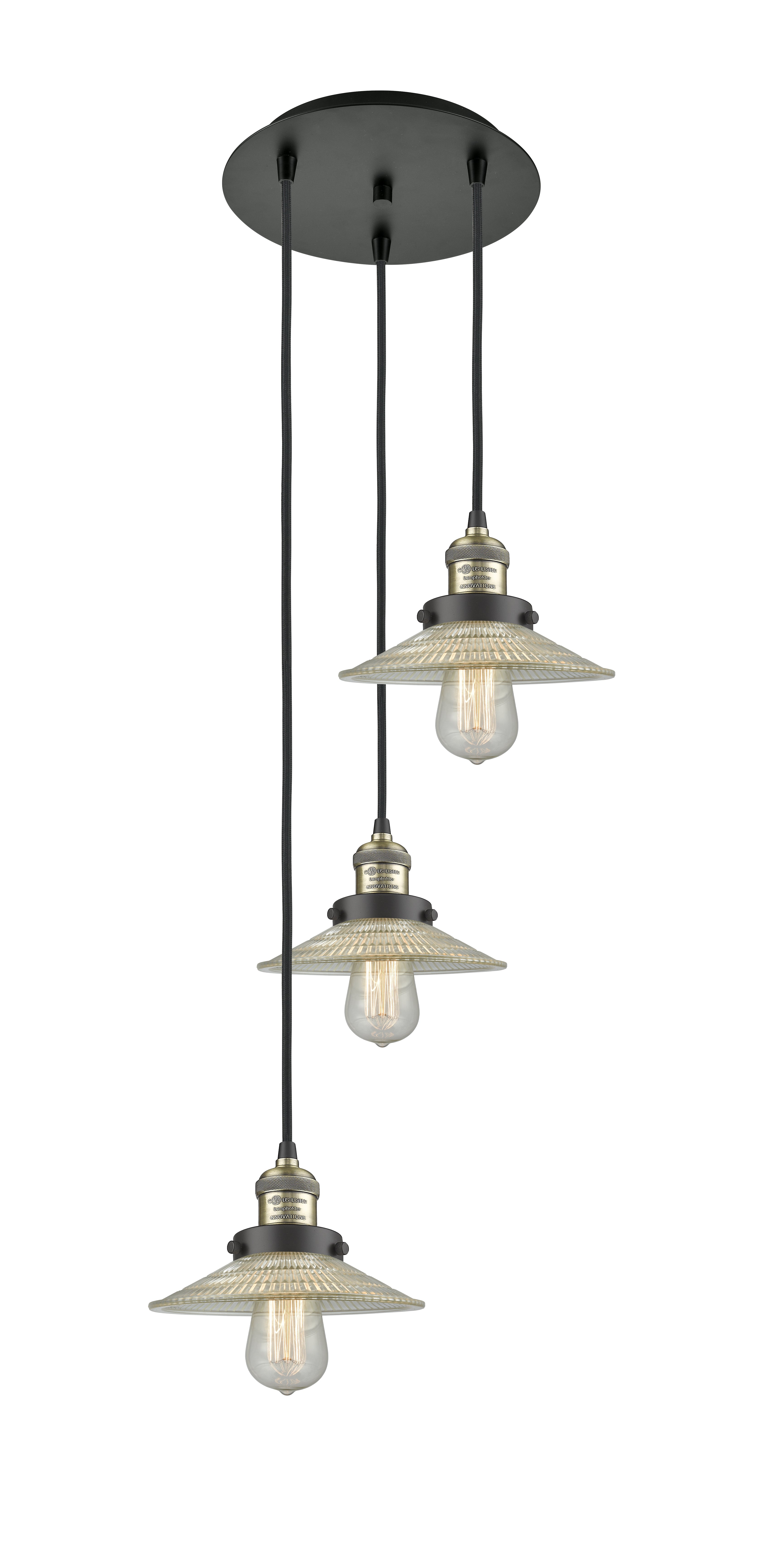 Franklin Restoration Multi Pendant Brass Steel