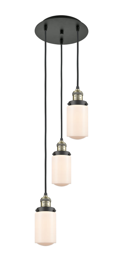 Franklin Restoration Multi Pendant Cast Brass