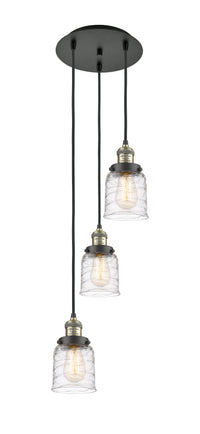 Franklin Restoration Multi Pendant Antique Brass