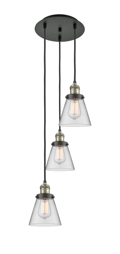 Franklin Restoration Multi Pendant Antique Brass