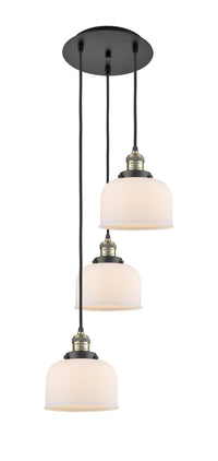 Franklin Restoration Multi Pendant Antique Brass