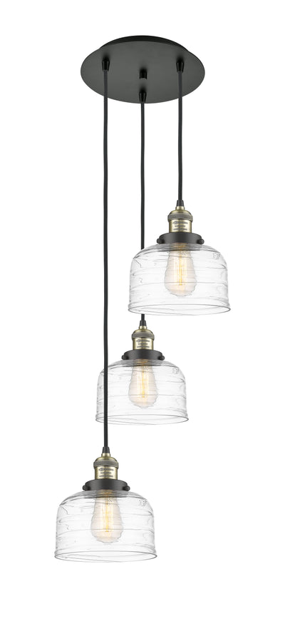 Franklin Restoration Multi Pendant Antique Brass