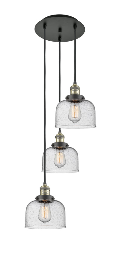 Franklin Restoration Multi Pendant Antique Brass