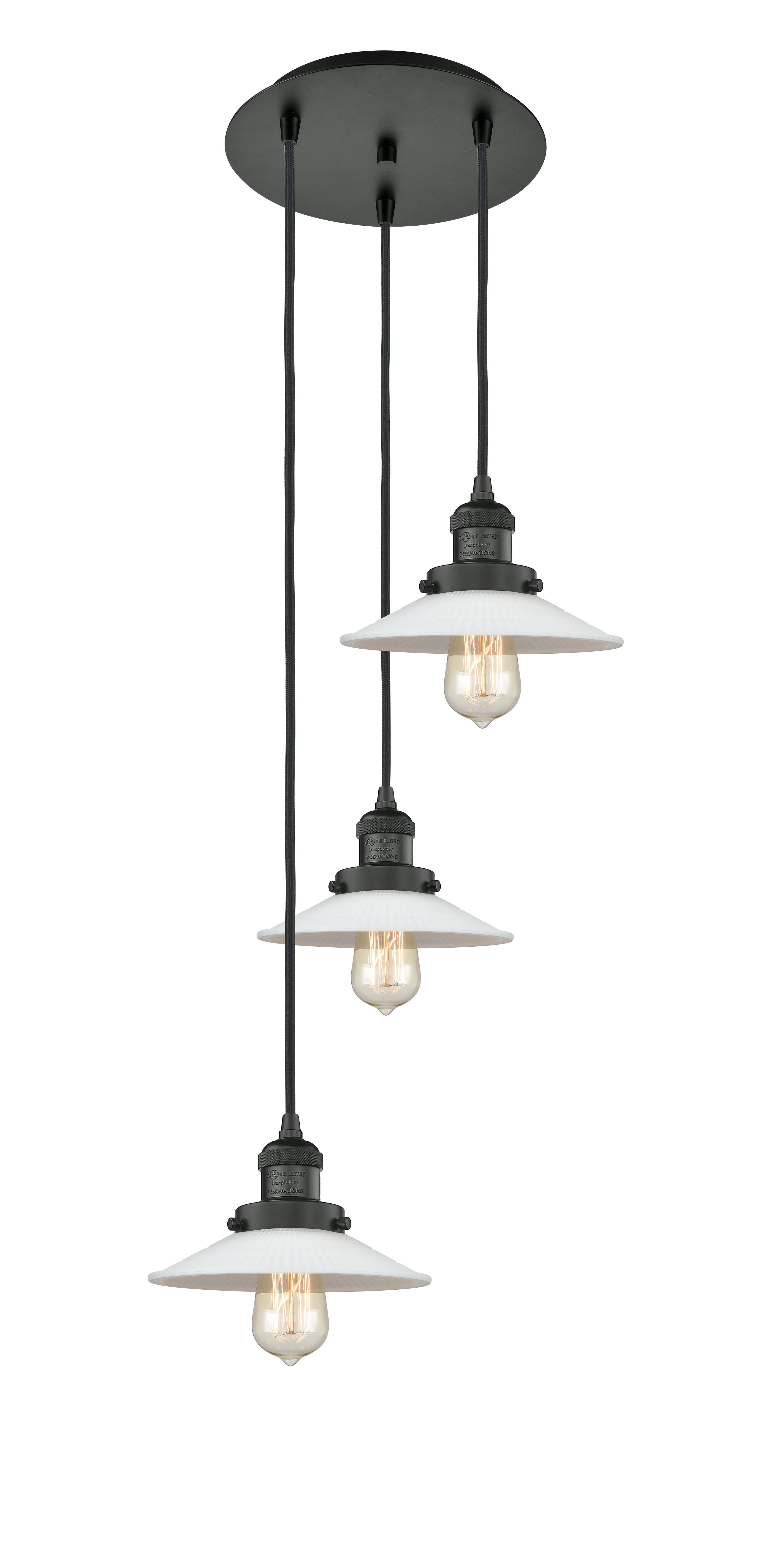 Franklin Restoration Multi Pendant Brass Steel