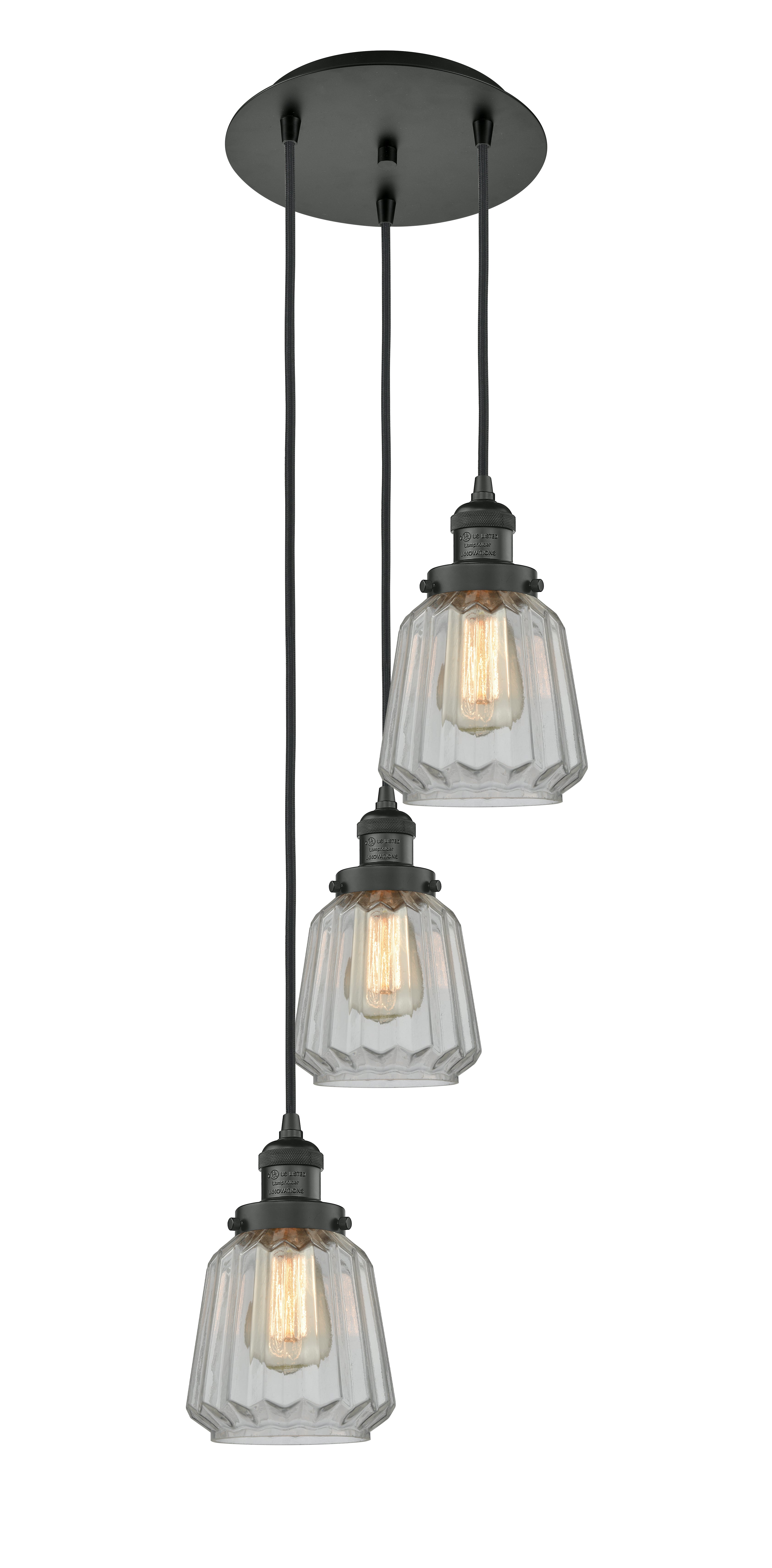 Franklin Restoration Multi Pendant Antique Brass