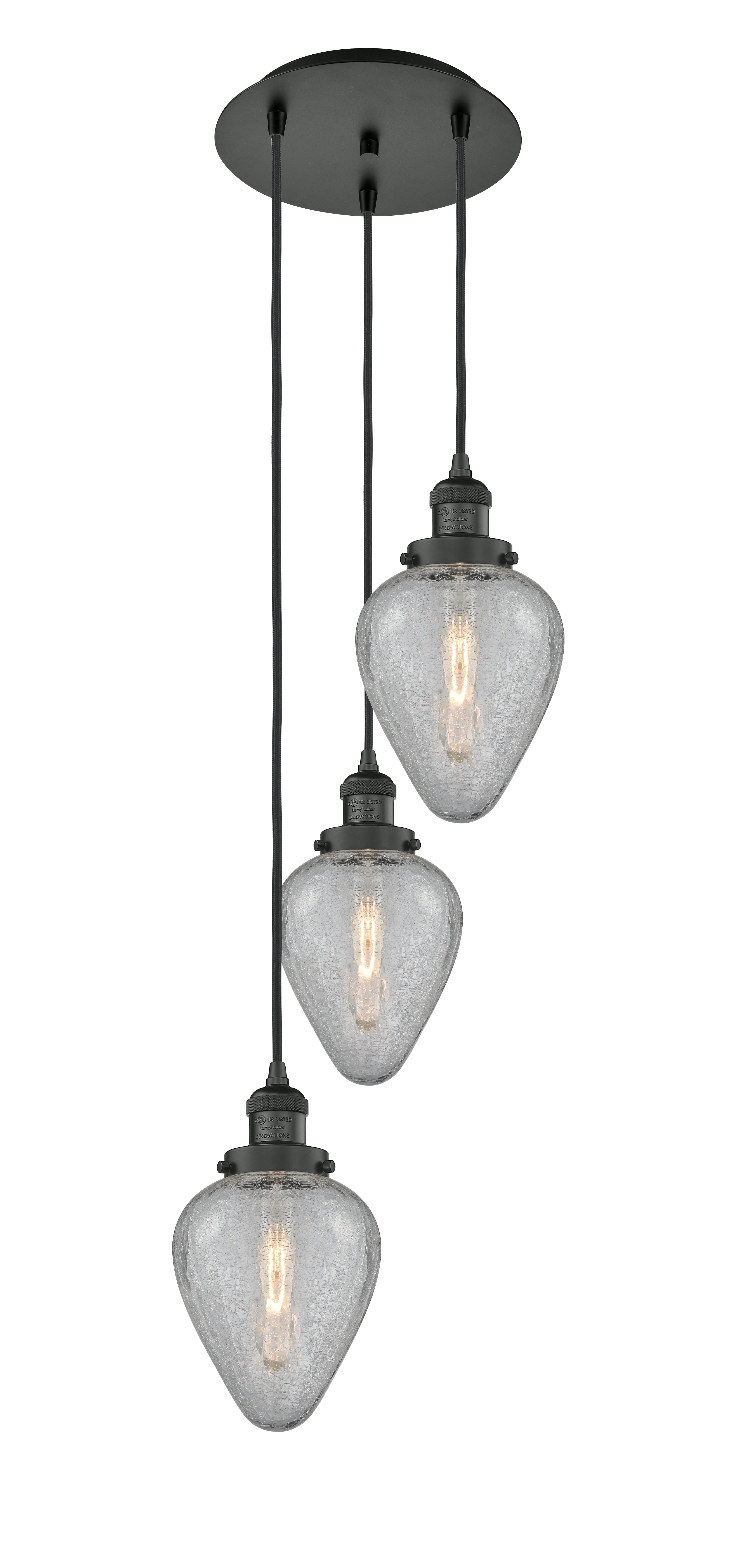 Franklin Restoration Multi Pendant Brass