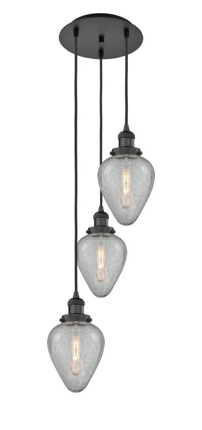 Franklin Restoration Multi Pendant Brass