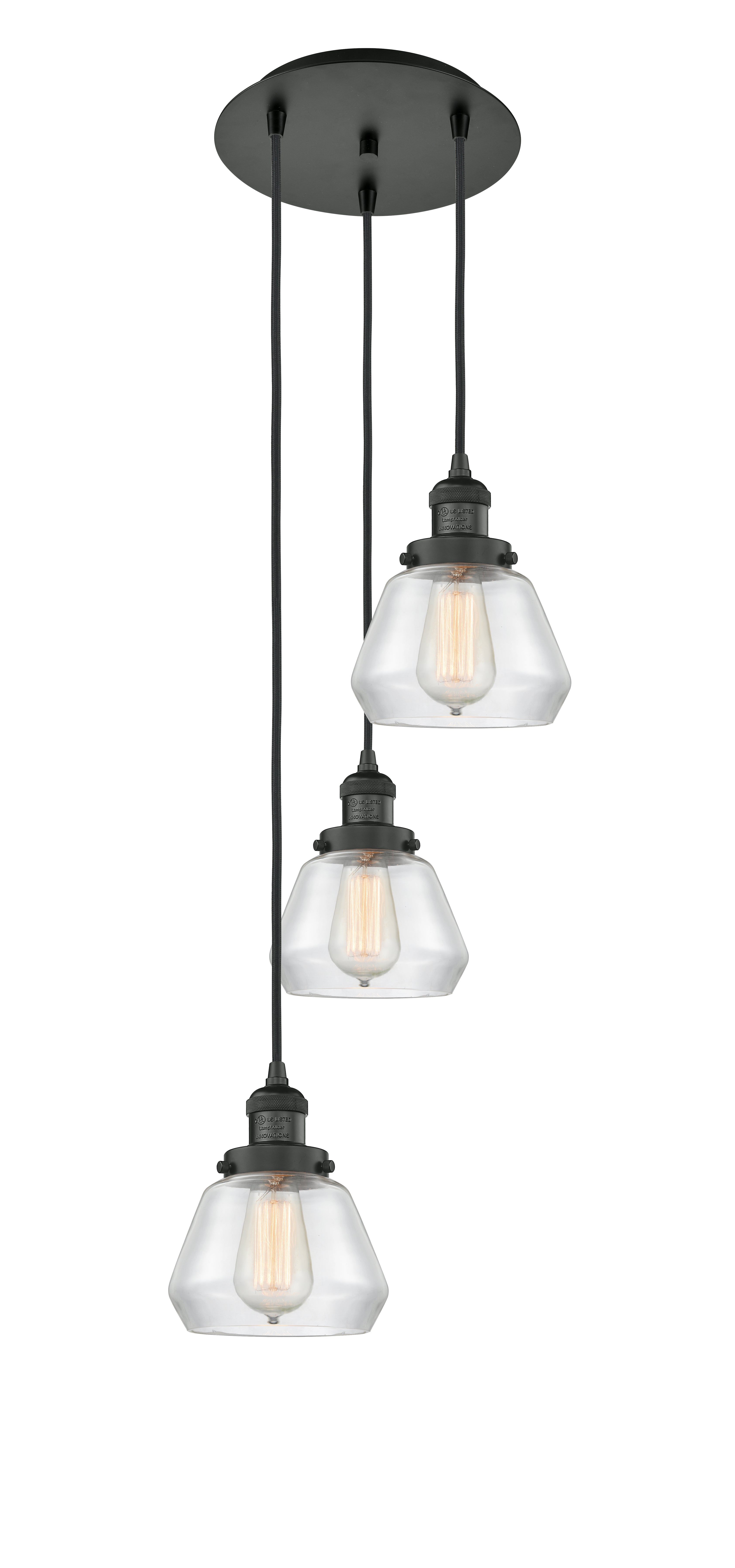 Franklin Restoration Multi Pendant Antique Brass