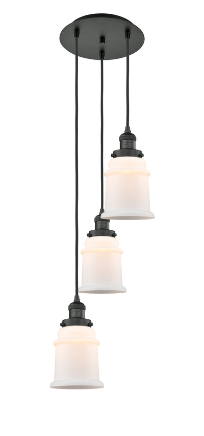 Franklin Restoration Multi Pendant Antique Brass