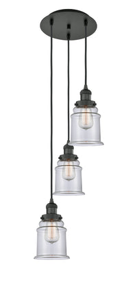 Franklin Restoration Multi Pendant Antique Brass