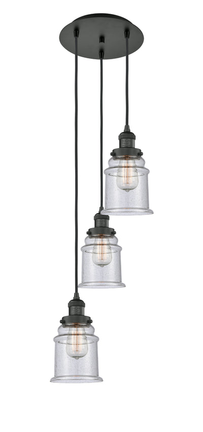Franklin Restoration Multi Pendant Antique Brass